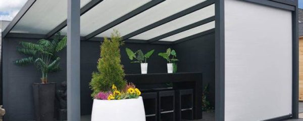 Pergola en polycarbonate