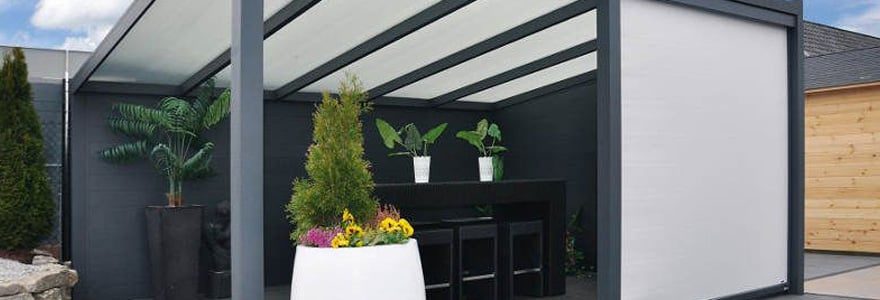 Pergola en polycarbonate